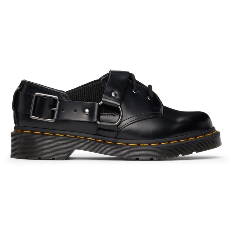 Dr. Martin Fulmar Smooth Buckle Derbys